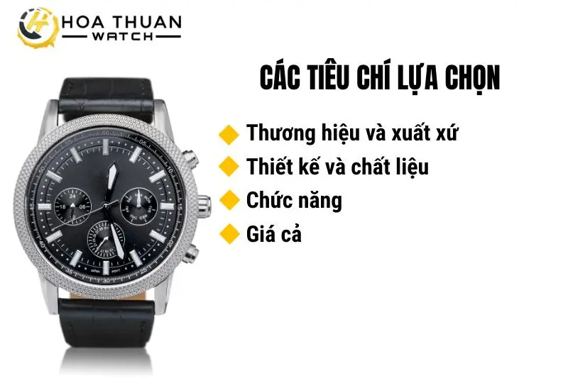 Các tiêu chí chung khi chọn mua đồng hồ