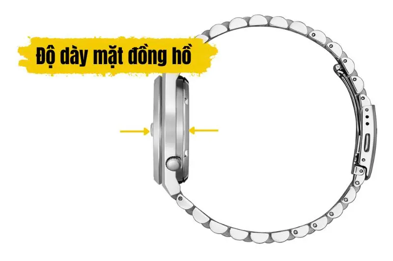 Độ dày mặt đồng hồ
