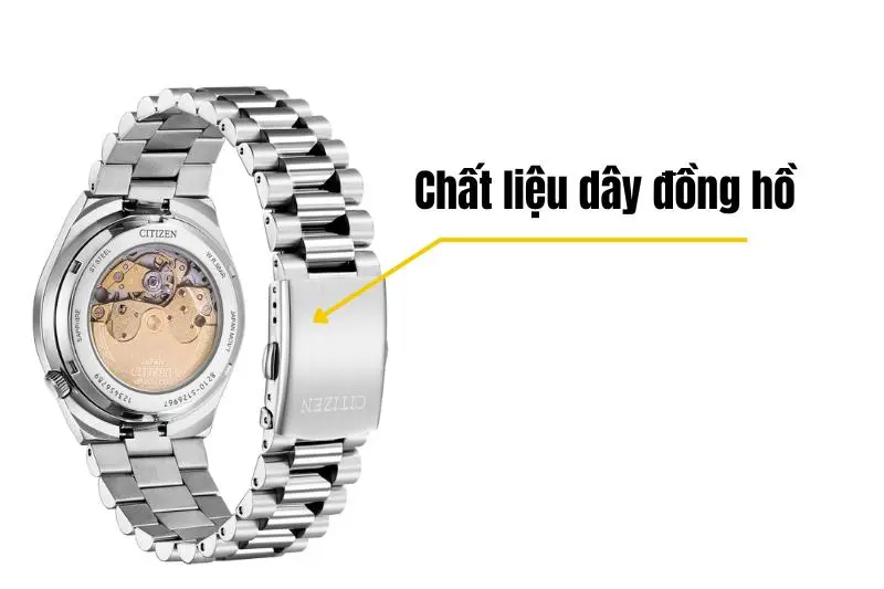 Chất liệu dây đồng hồ