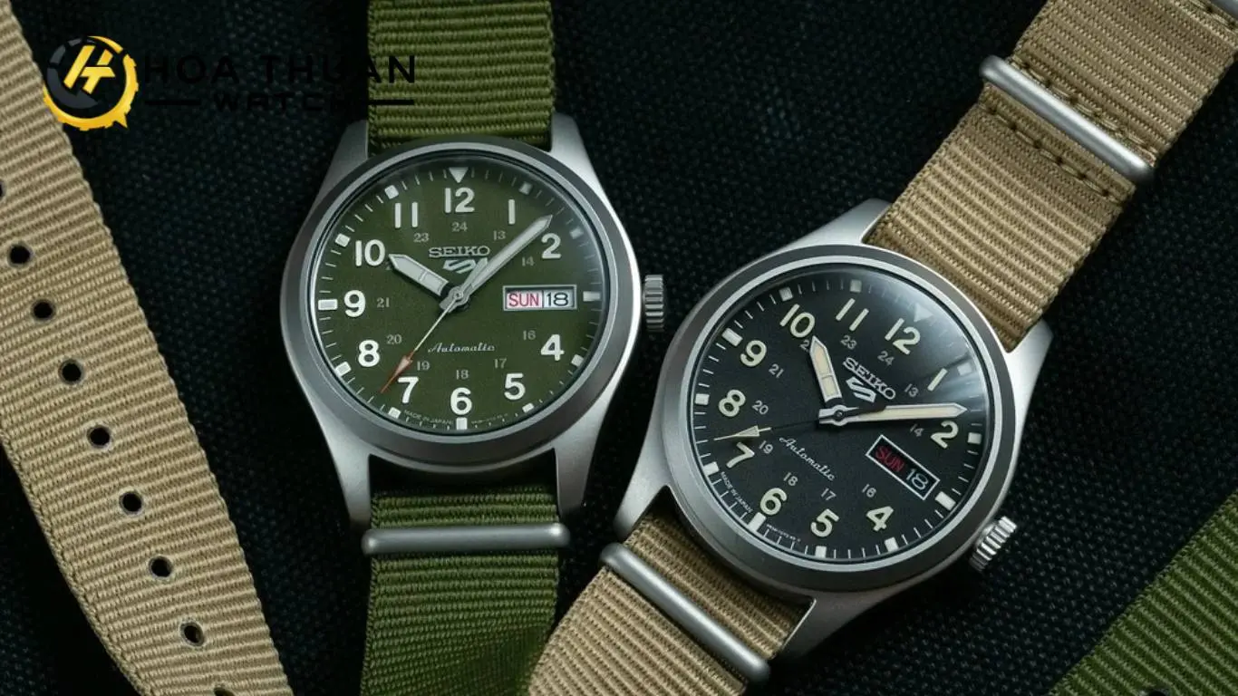 Vệ sinh đồng hồ Seiko 5 quân đội