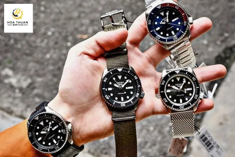 Một số mẫu đồng hồ Seiko 5 tại Hoà Thuận Watch