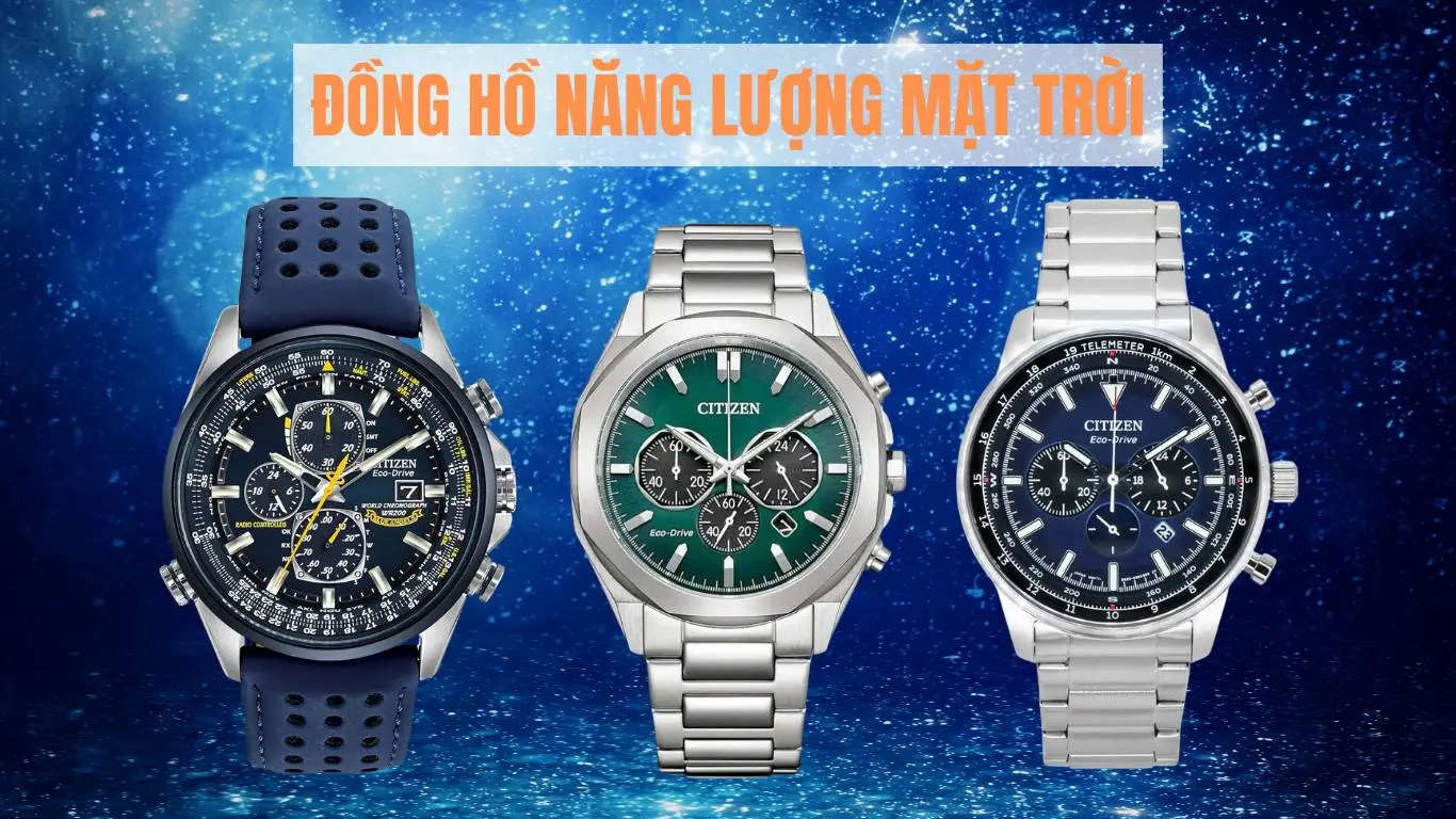 Đồng Hồ Năng Lượng Mặt Trời: Xu Hướng Thời Trang & Công Nghệ Xanh