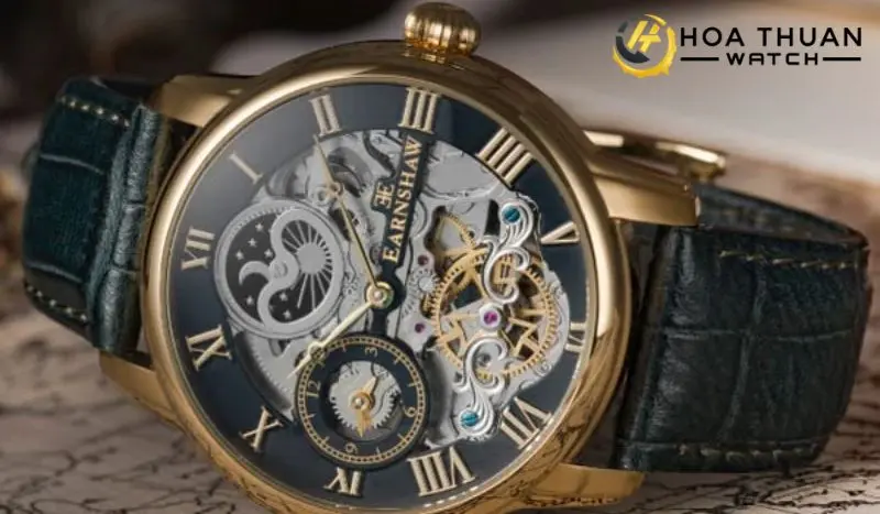 Đồng hồ Thomas Earnshaw Midnight Green