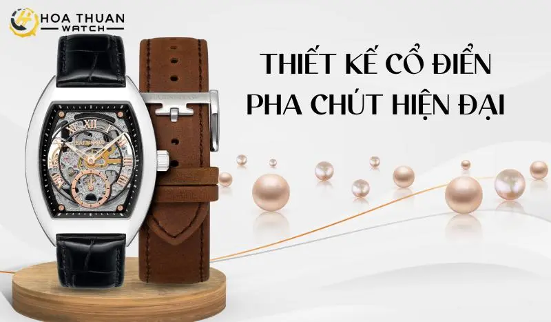 Thomas Earnshaw ES 8122 có thiết kế cổ điển pha chút hiện đại