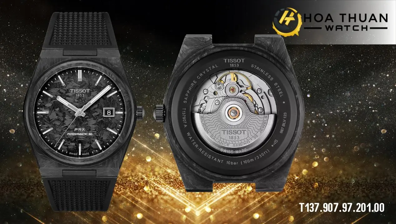 Đồng hồ Tissot PRX Powermatic 80 Carbon 40mm T137.907.97.201.00