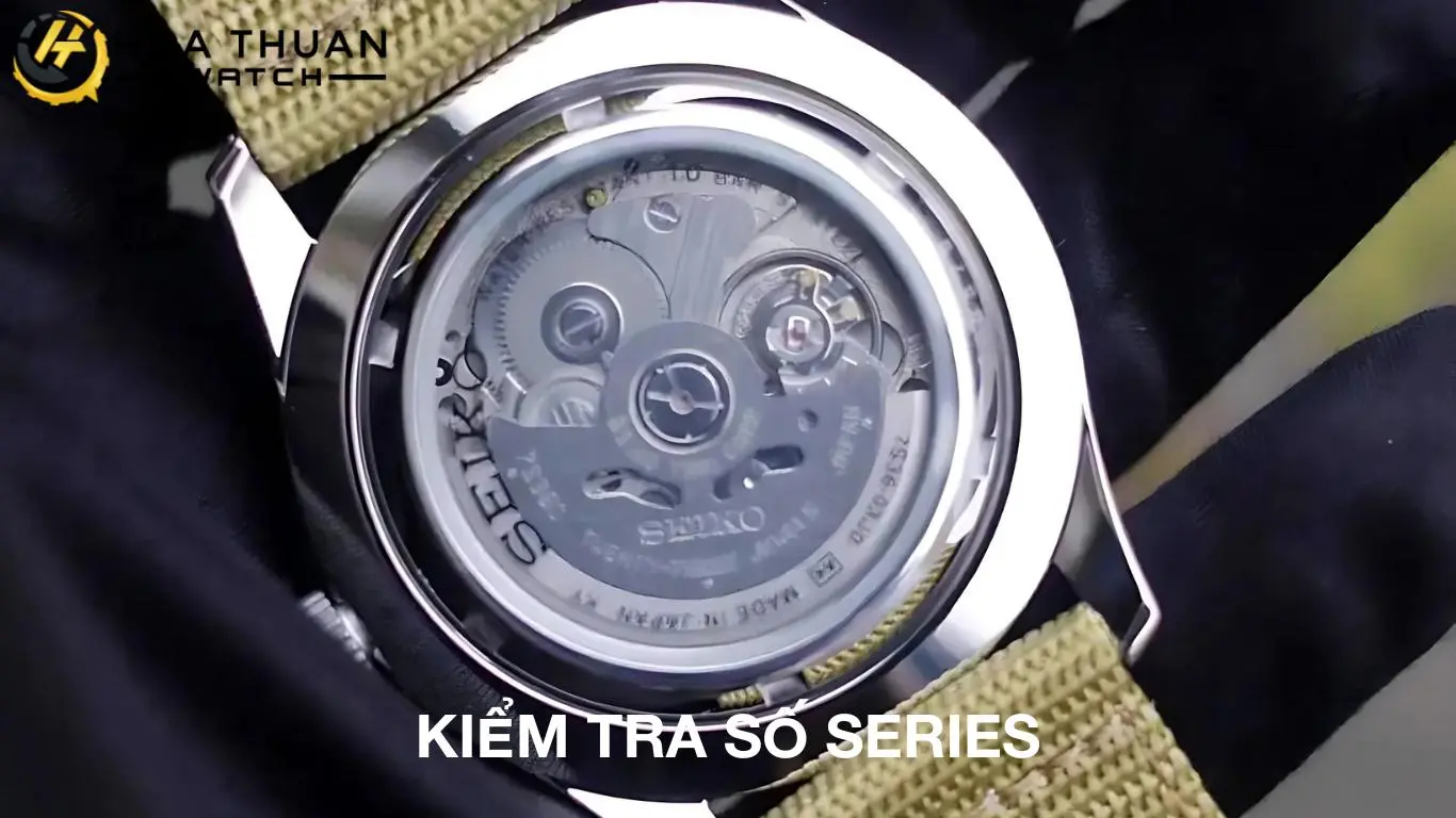 Dùng số serial để kiểm tra xuất xứ