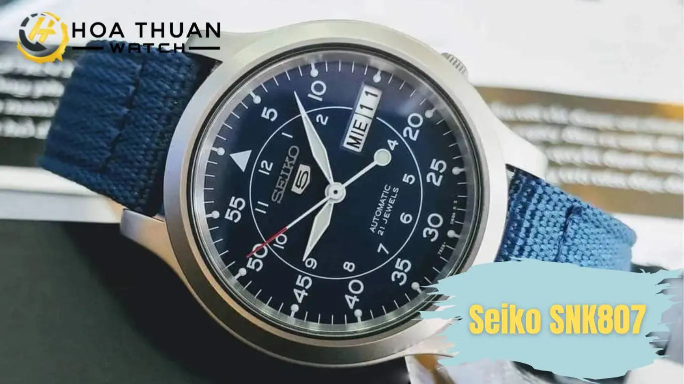 Seiko SNK807 (Xanh dương - Trẻ trung, thanh lịch)
