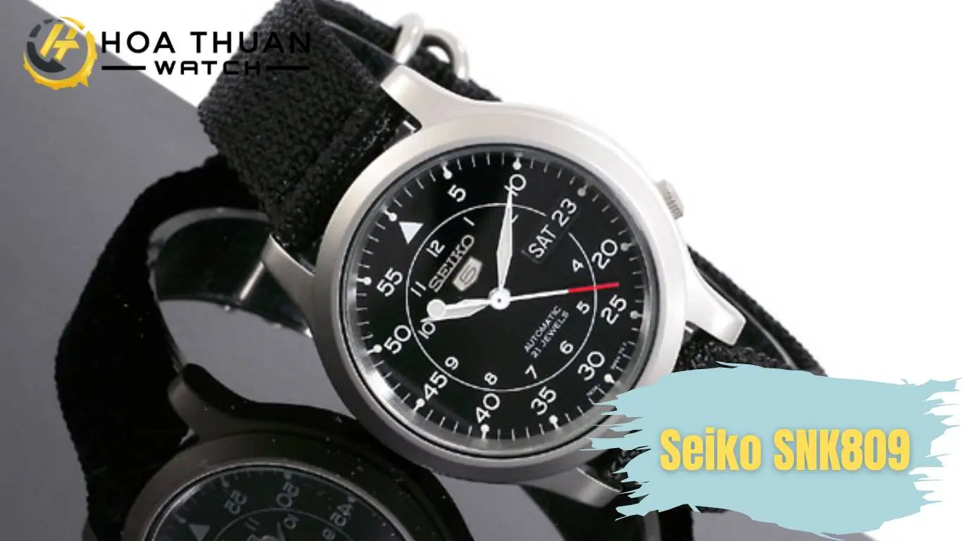Seiko SNK809 (Đen huyền bí - "Best Seller" mọi thời đại)
