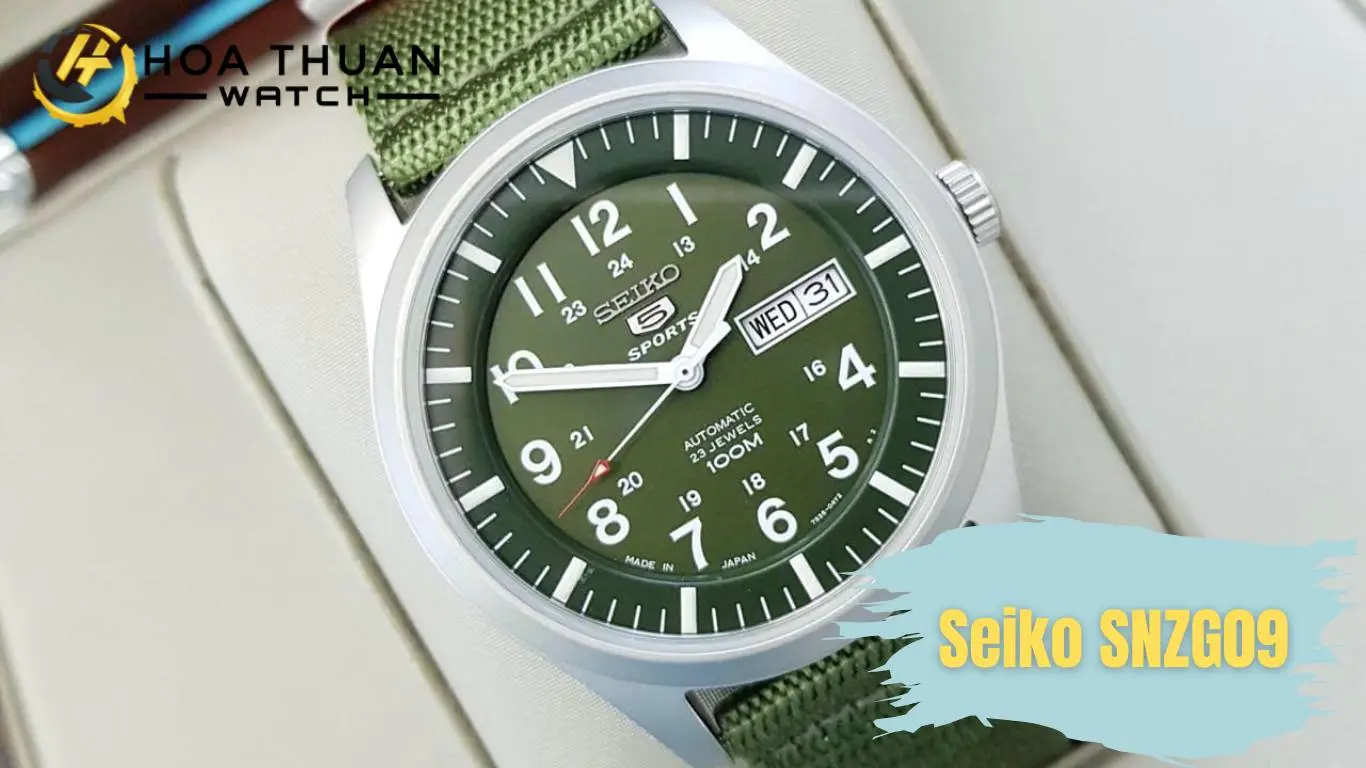 Seiko SNZG09 (Phiên bản nâng cấp - Size lớn, mạnh mẽ)
