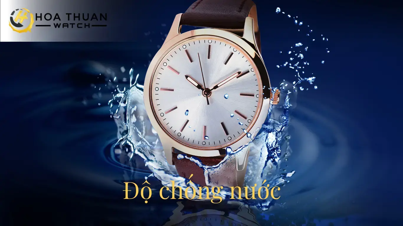 Khả năng chống nước của đồng hồ