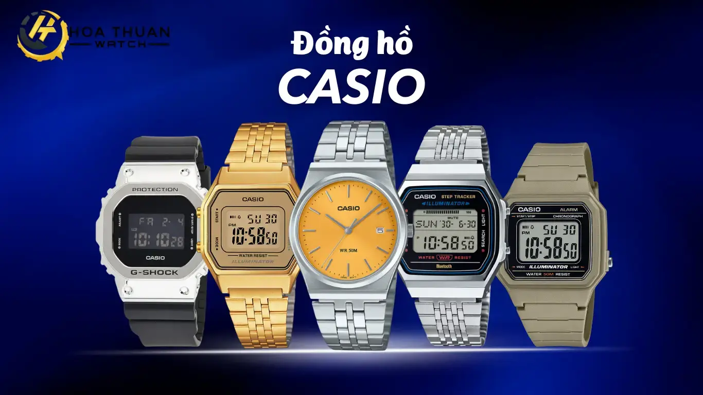Các mẫu đồng hồ Casio