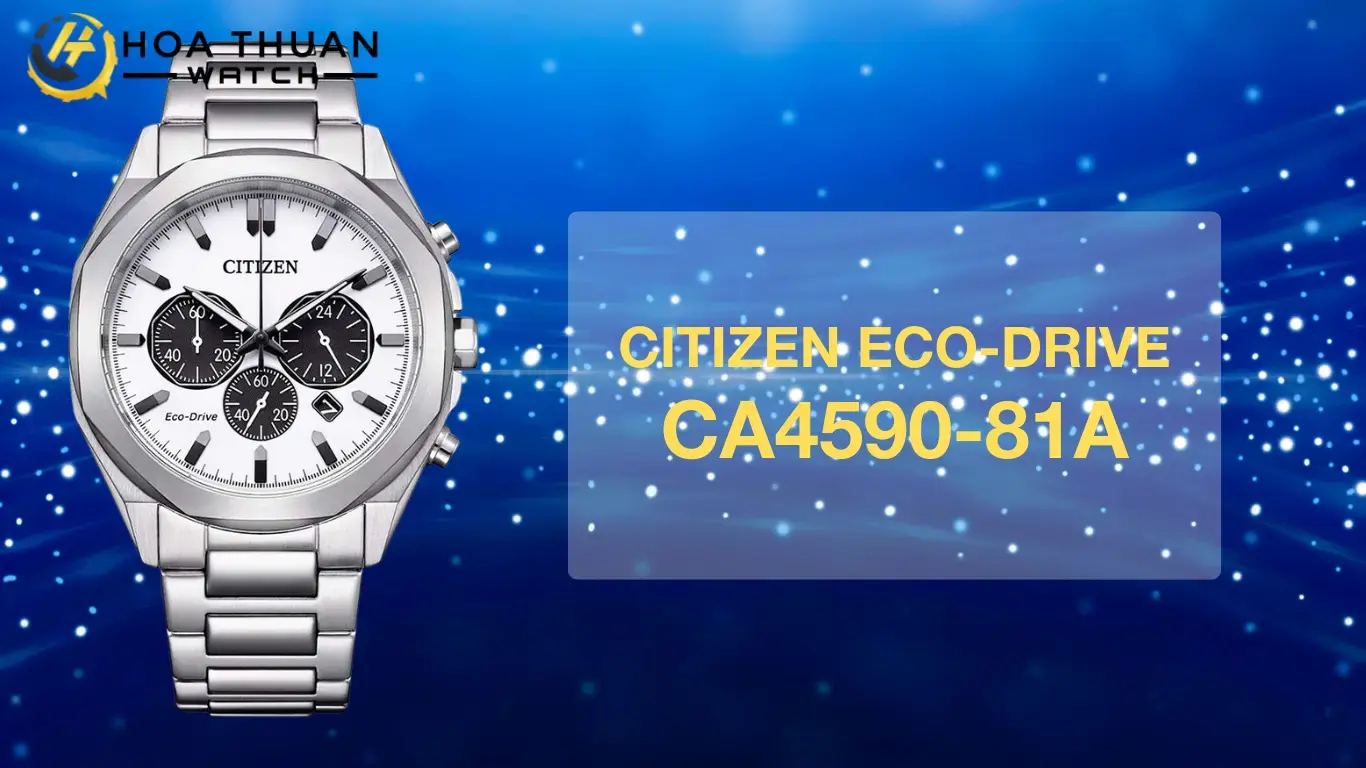 Đồng hồ Citizen Eco-Drive CA4590-81A