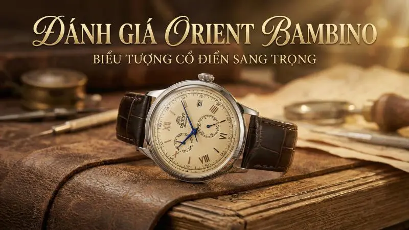 Đánh giá Orient Bambino chi tiết: Có đáng mua trong tầm giá 5–7 triệu?