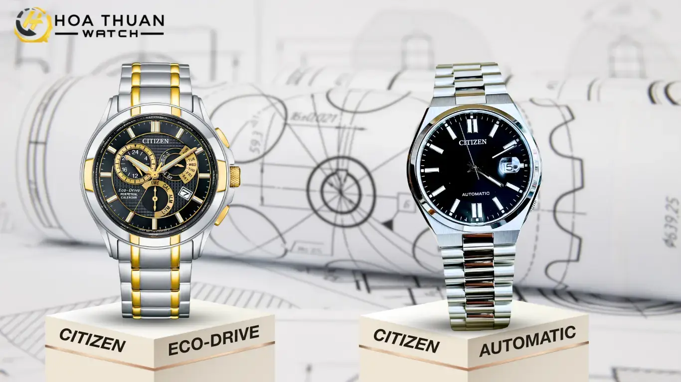 Các loại bộ máy đồng hồ Citizen