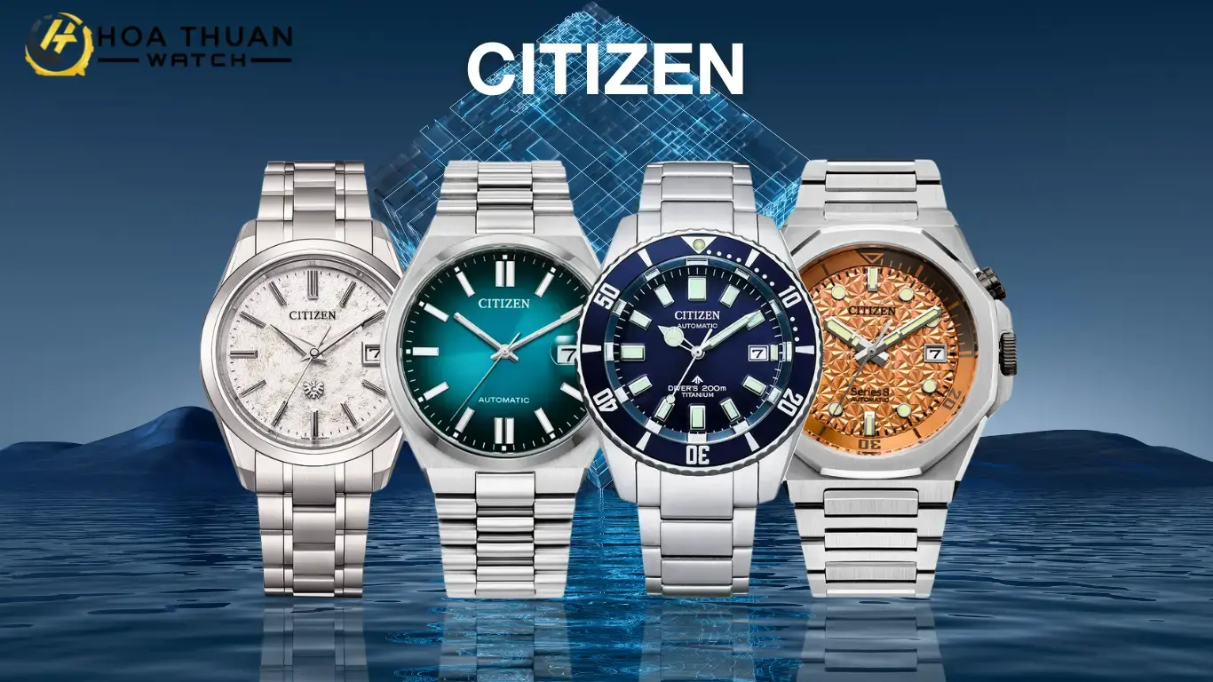Đồng hồ Citizen chất lượng bền bỉ