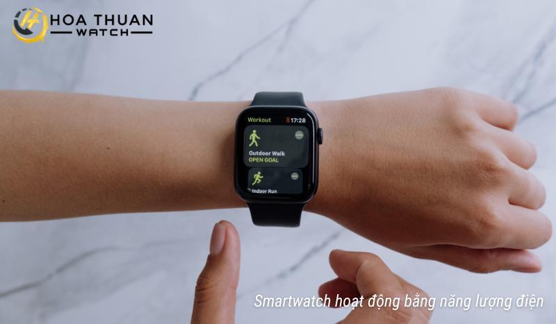 Đồng hồ thông minh hoạt động bằng năng lượng điện