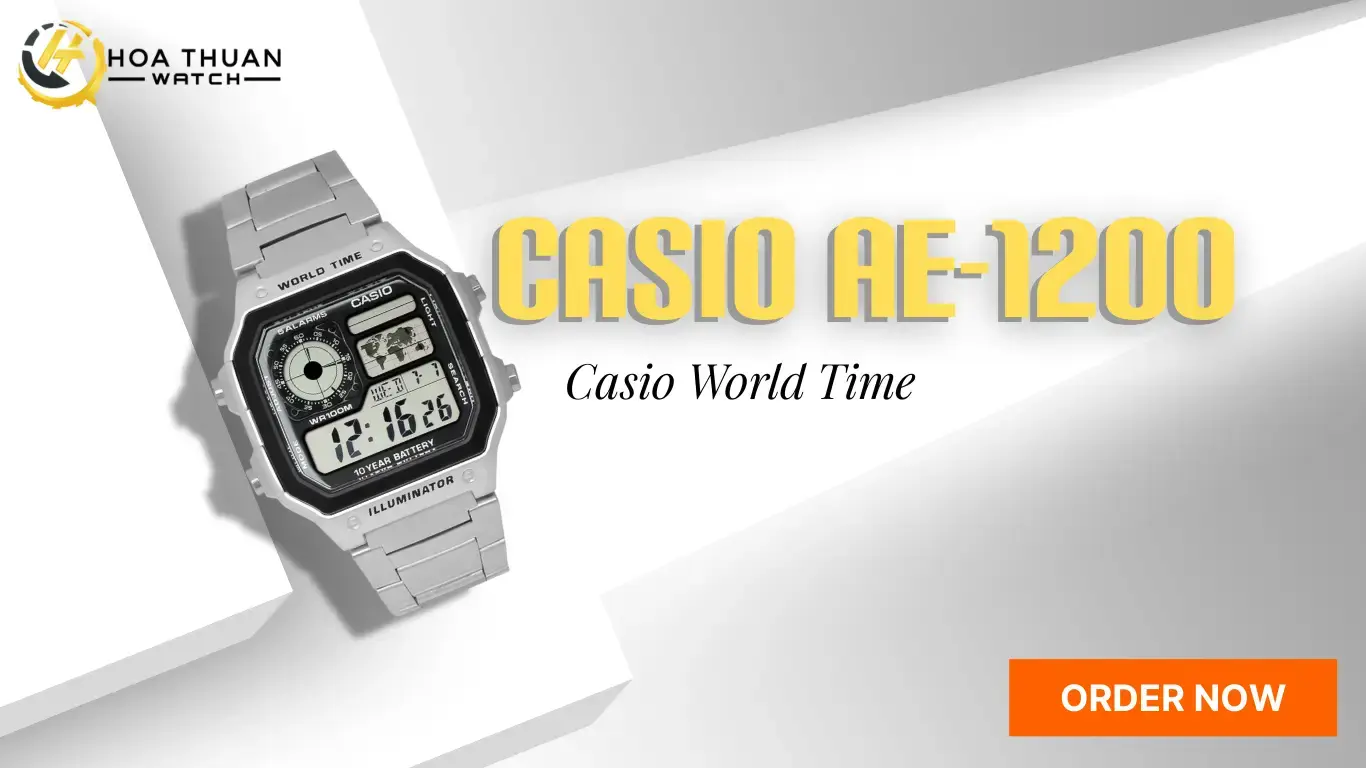 Đồng hồ điện tử Casio AE-1200