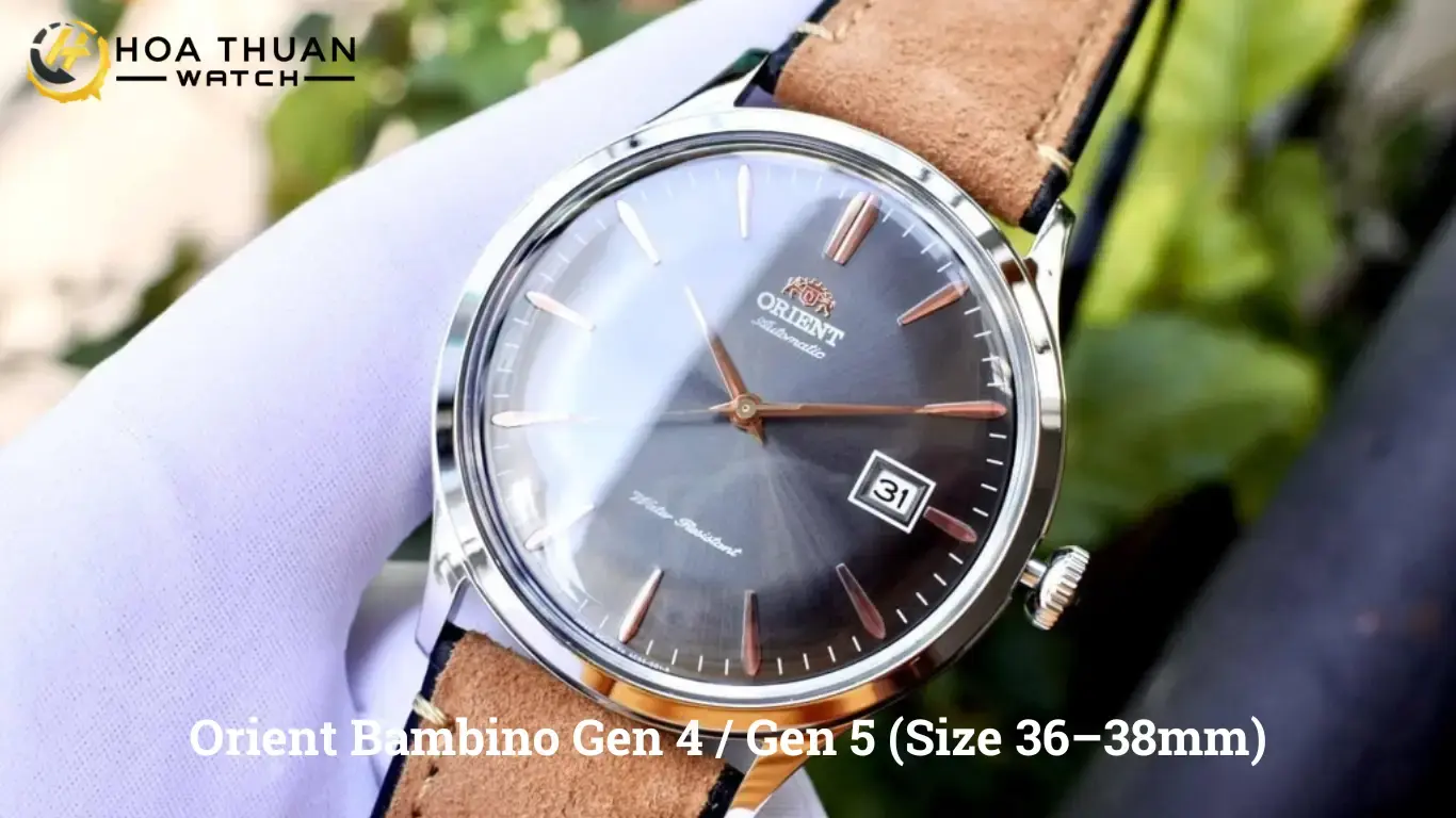 Orient Bambino Gen 4 / Gen 5 (Size 36–38mm)