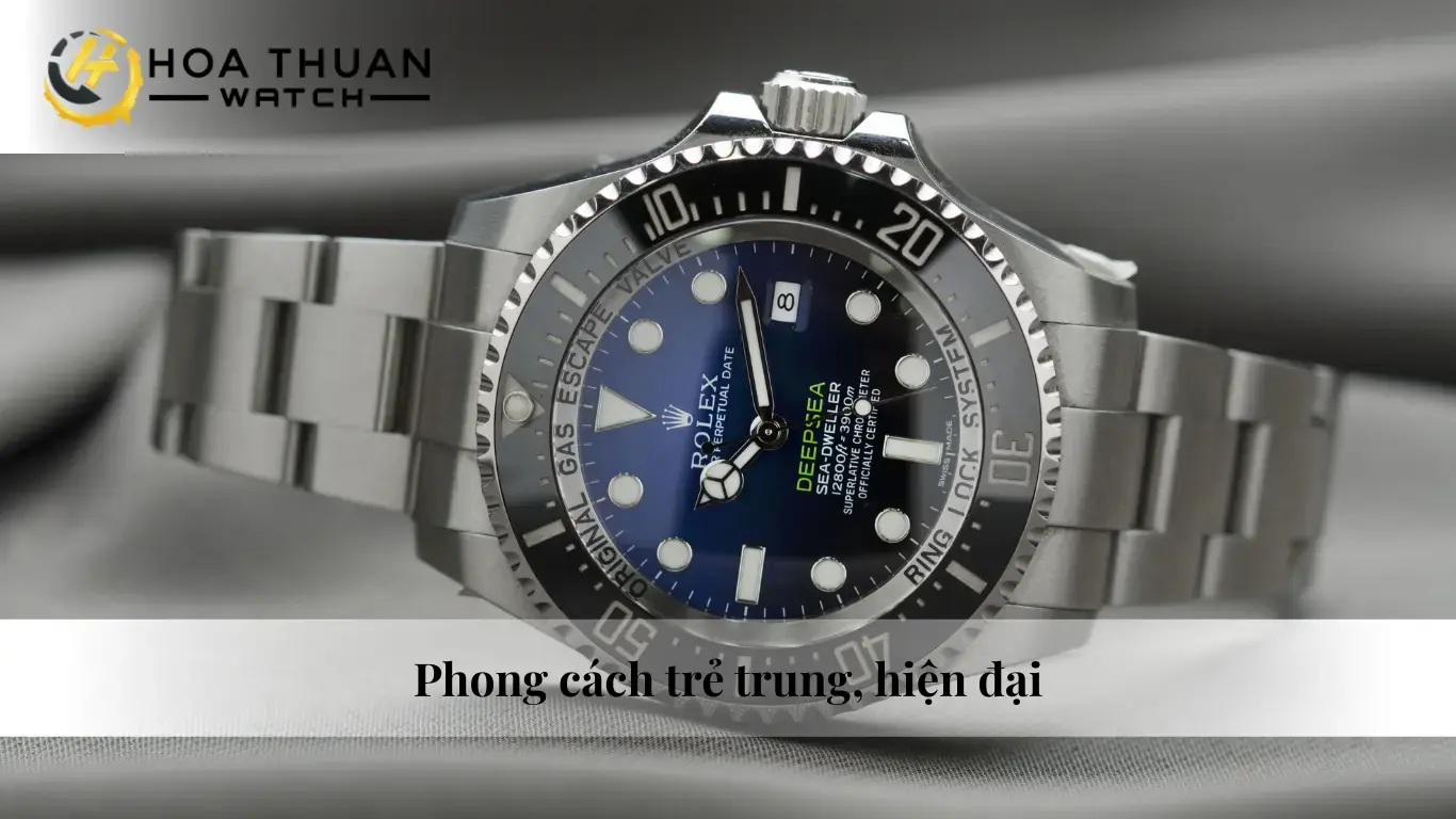 Chọn đồng hồ nam theo phong cách trẻ trung