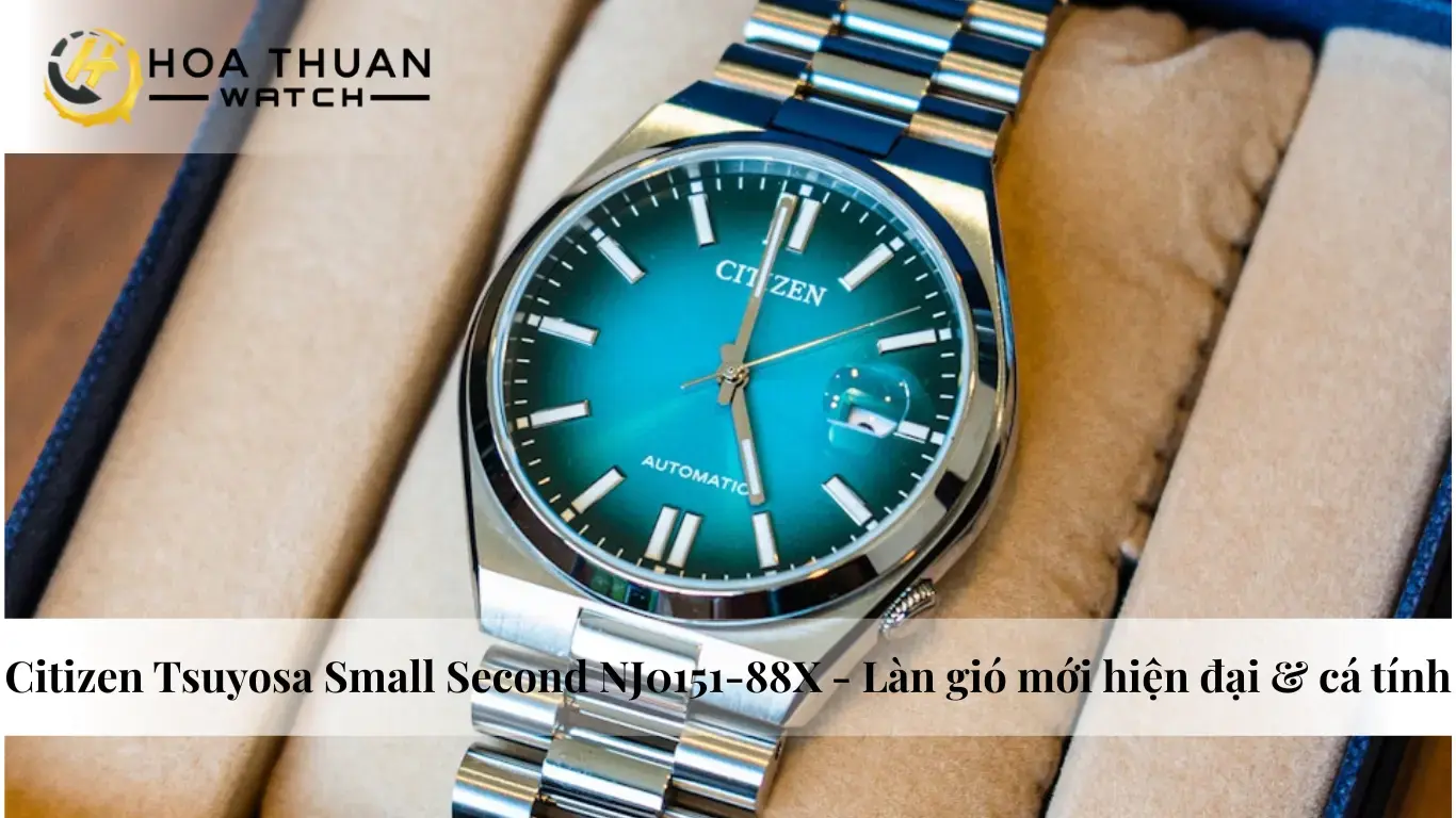 Citizen Tsuyosa Small Second NJ0151-88X - Làn gió mới hiện đại & cá tính