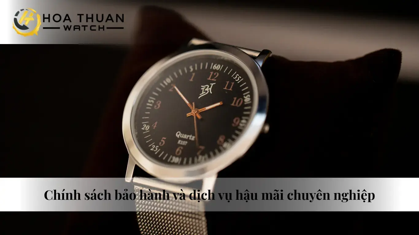 Chính sách bảo hành và dịch vụ hậu mãi chuyên nghiệp