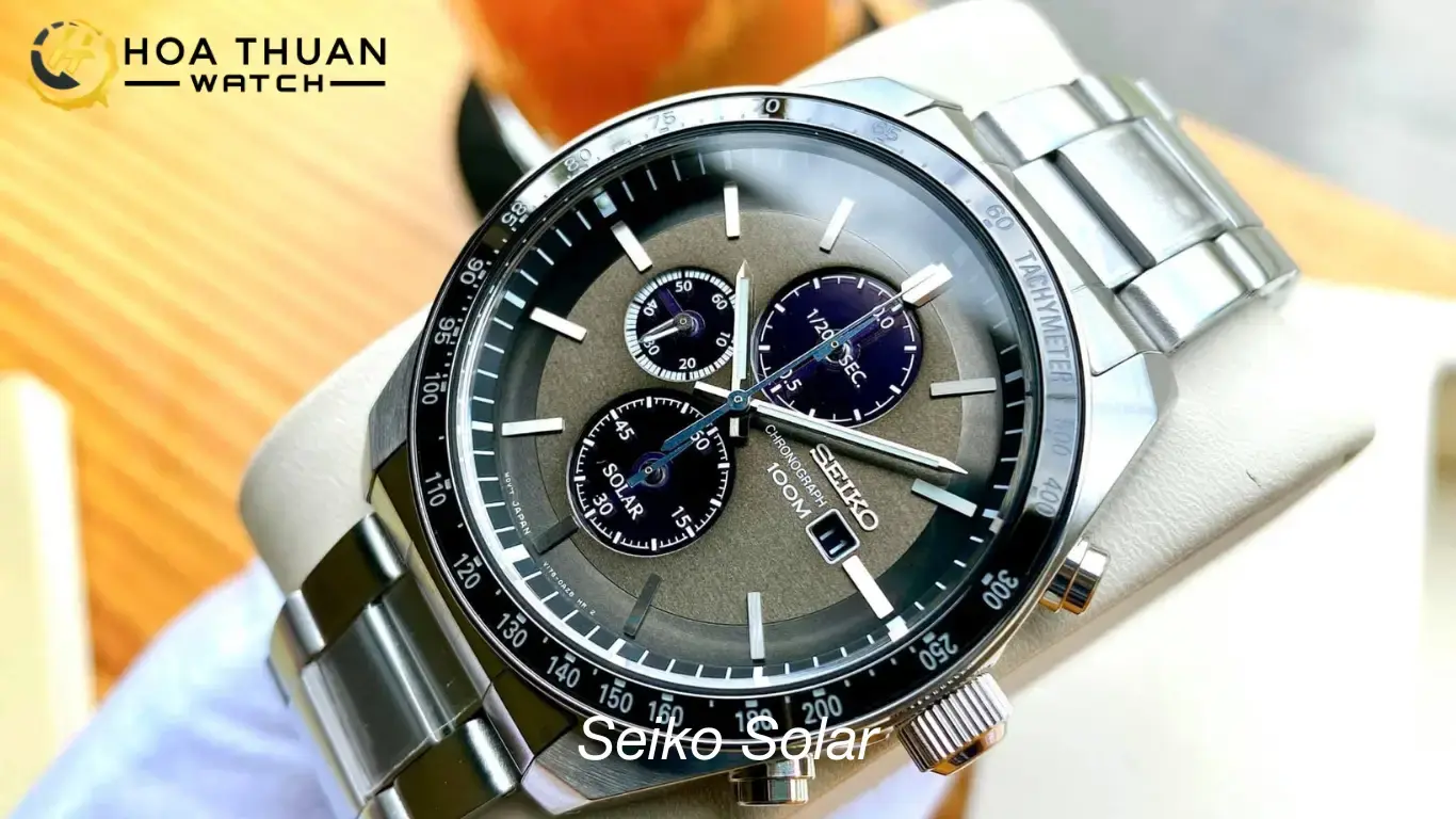 Đồng hồ năng lượng mặt trời Seiko Solar