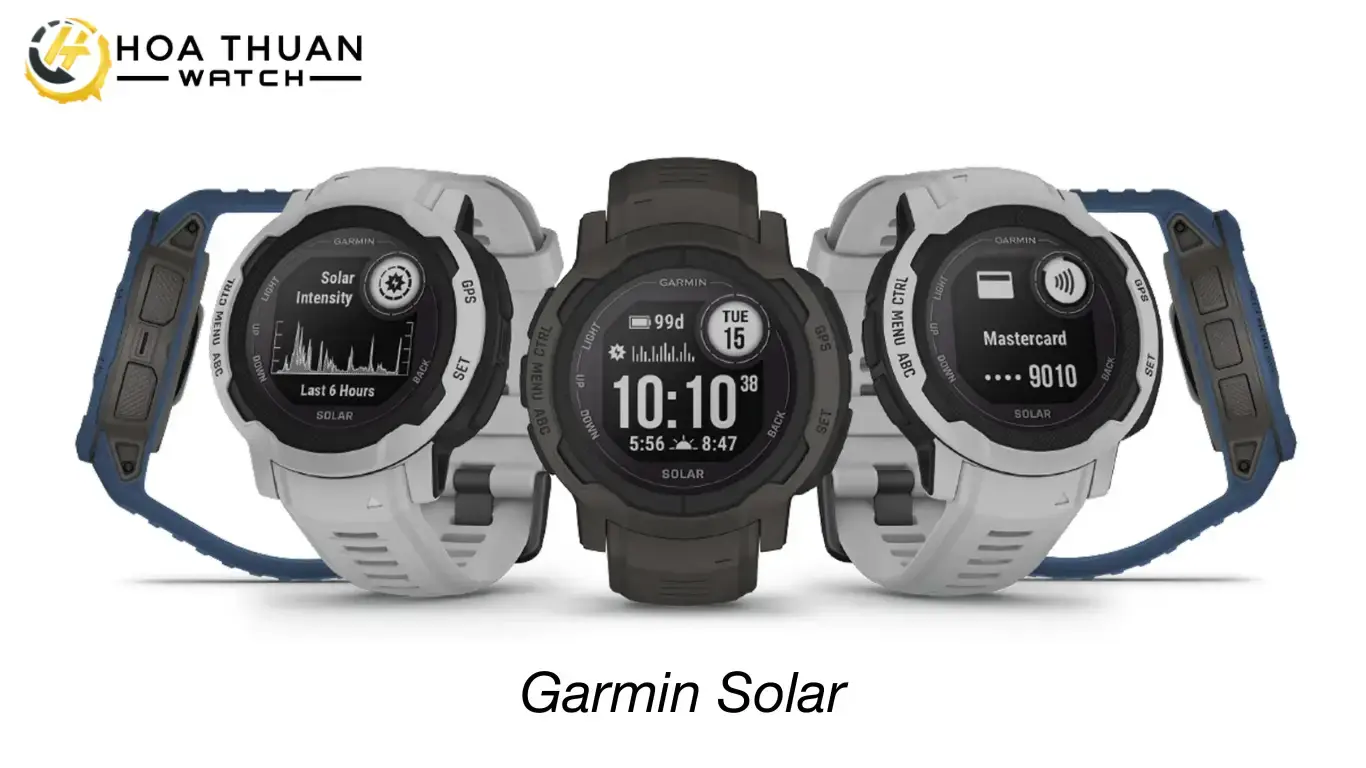 Đồng hồ năng lượng mặt trời Garmin Solar