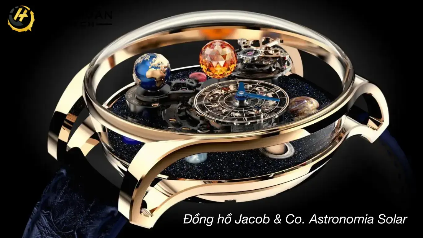 Đồng hồ Jacob & Co. Astronomia Solar hiển thị 8 hành tinh