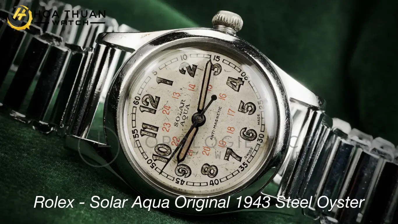Rolex - Solar Aqua Original 1943 Steel Oyster