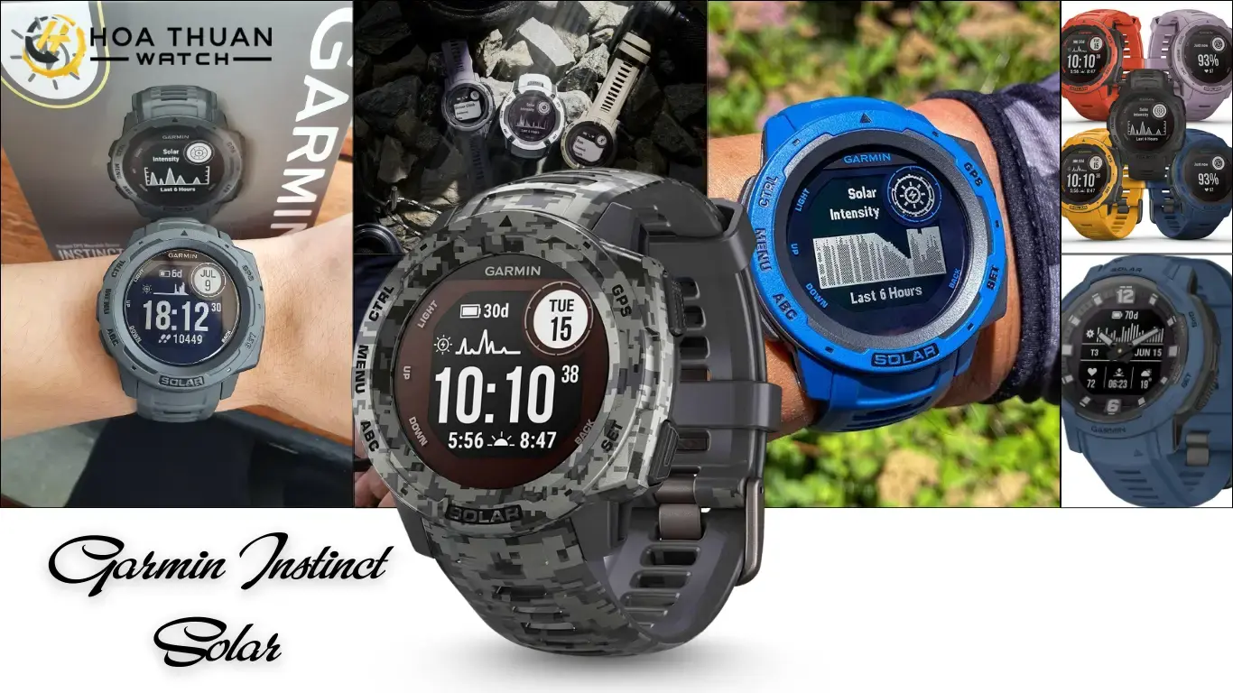 Đồng hồ thể thao Garmin Instinct Solar