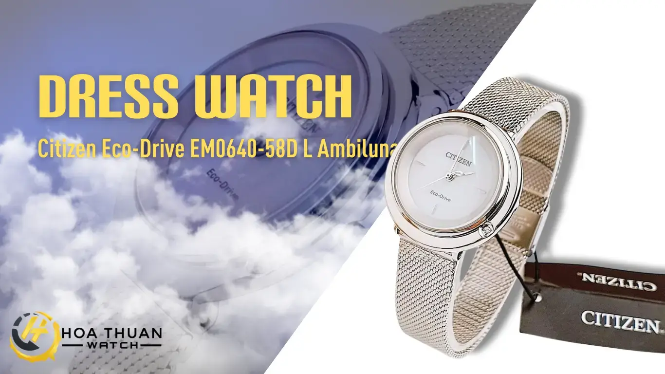 Đồng hồ Citizen Eco-Drive EM0640-58D L Ambiluna