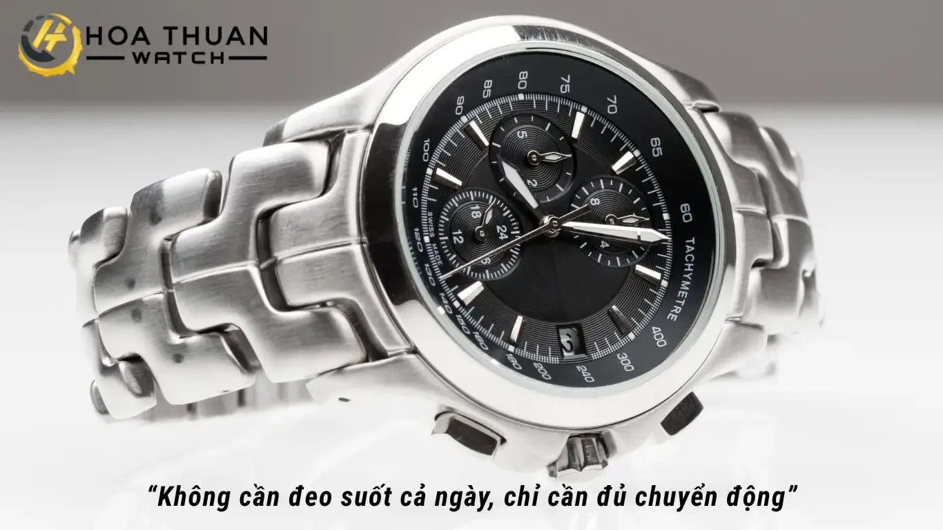 Đồng hồ automatic nên đeo bao lâu mỗi ngày để đủ cót