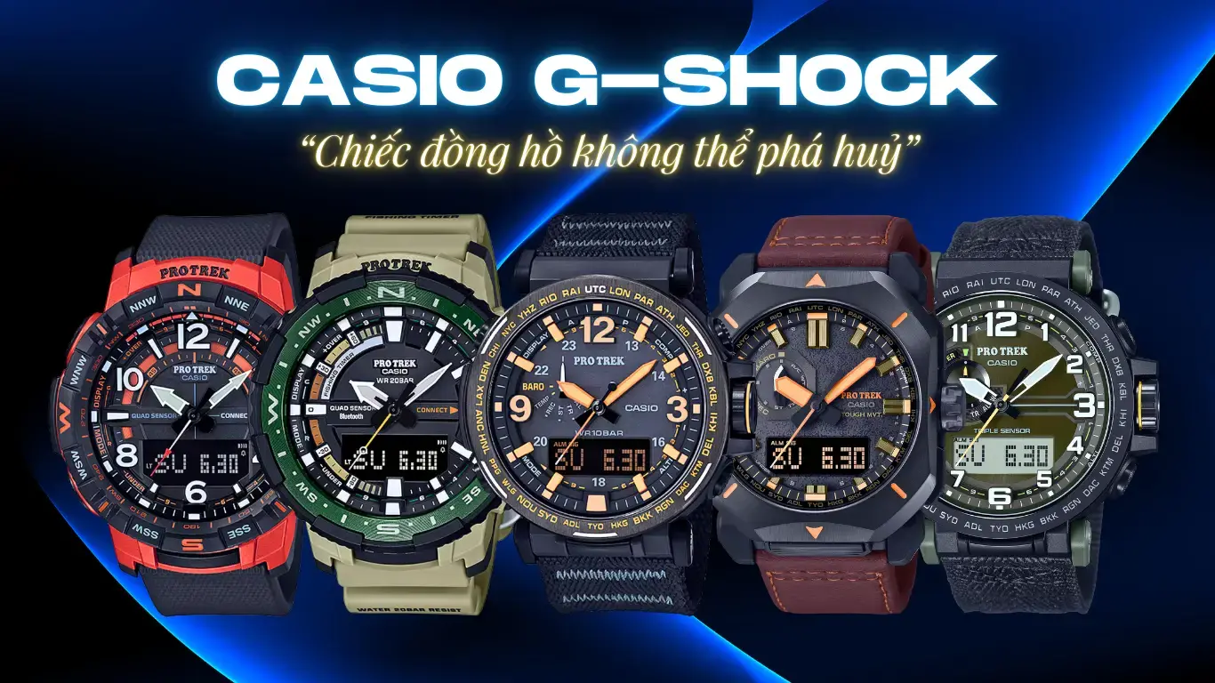 Chiếc đồng hồ không thể phá huỷ - Casio G-Shock