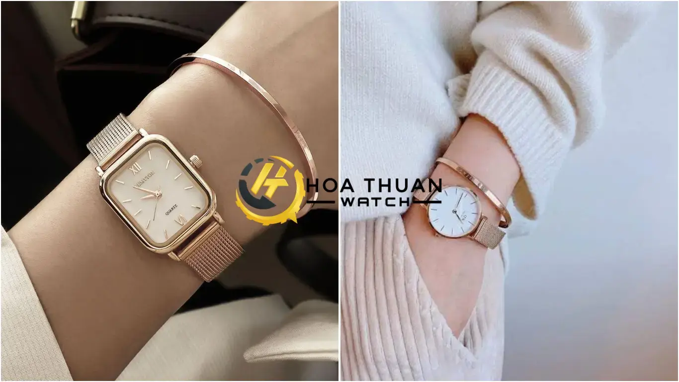 Cách phối đồng hồ với phụ kiện vòng tay đẹp