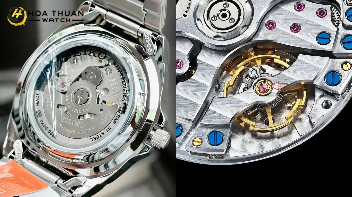 Bộ máy đồng hồ Seiko 5 và Seiko Presage