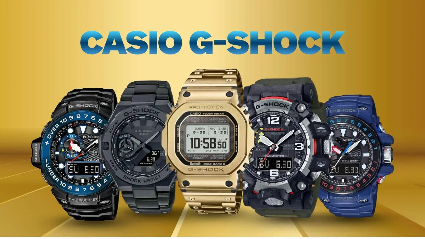 So sánh các dòng G-Shock – Chọn đúng đồng hồ cho đúng nhu cầu