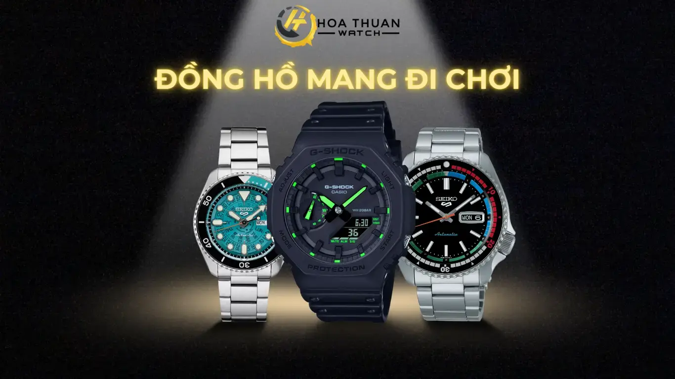 Các mẫu đồng hồ phù hợp cho đi chơi